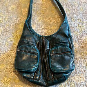 ROXY beautiful teal crossbody bag